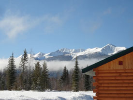 Views at Canadian Country Cabins